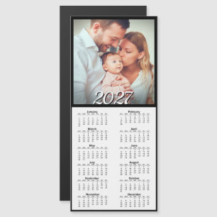 Calendario anual de fotos de bebé familiar 2027 co