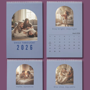 Calendario anual personalizado para pared con tus