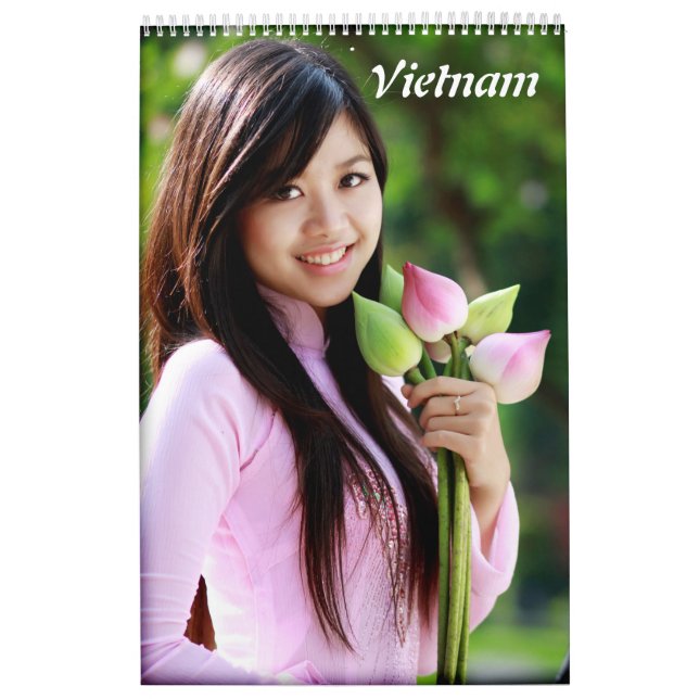 Calendario Ao Dai Vietnam (Tapa)