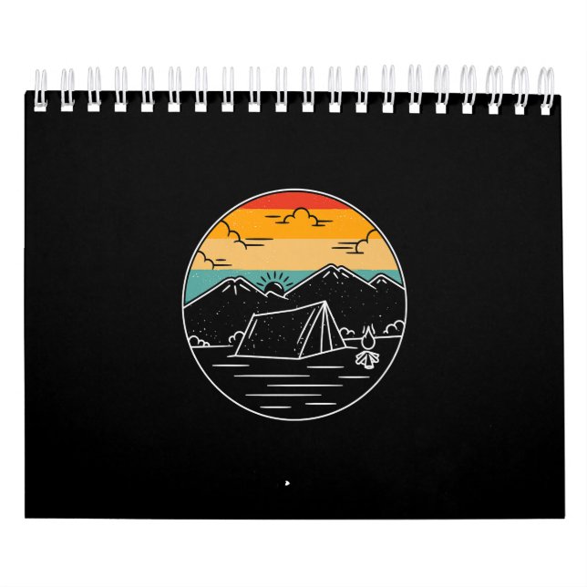 Calendario Aparato de camping de senderismo - Camping Premium (Tapa)