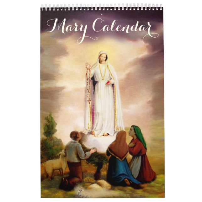Calendario Apariciones de PixDezines de Nuestra Señora, Virge (Tapa)