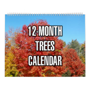 Calendario Árboles de 12 Meses