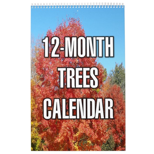 Calendario Árboles de 12 Meses (Tapa)