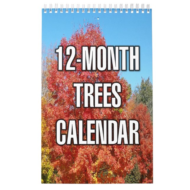 Calendario Árboles de 12 Meses (Tapa)