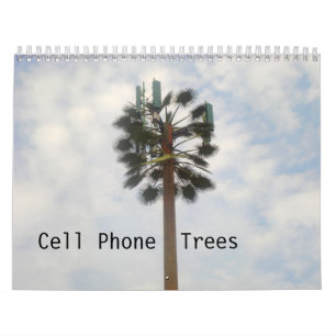 Calendario Árboles del teléfono celular
