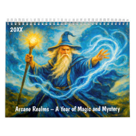 Calendario Arcane Realms – A Year of Magic and Mystery