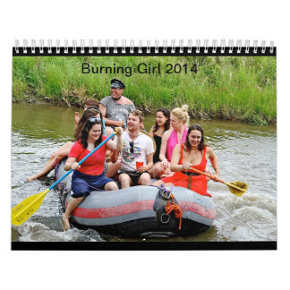 Calendario ardiente 2014 del chica seis