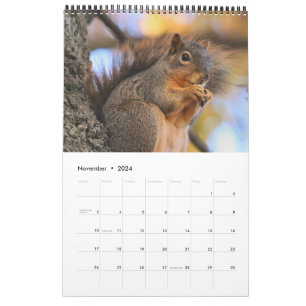 Calendario Ardilla