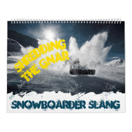 Calendario Argot del Snowboarder