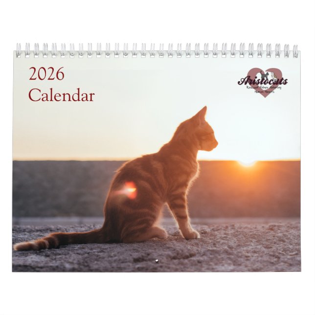 Calendario Aristogatos 2026 (Tapa)