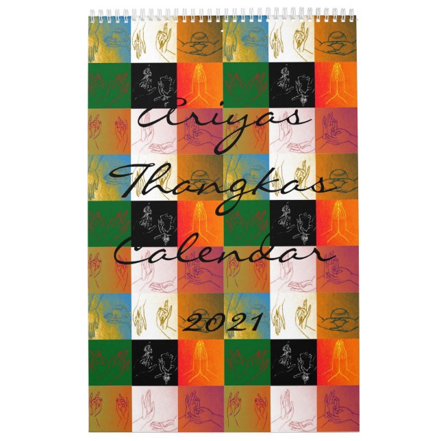Calendario Ariyas Thangkas 2021 (Tapa)