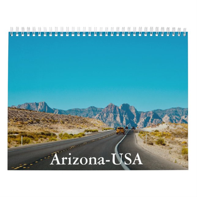 Calendario Arizona-USA (Tapa)