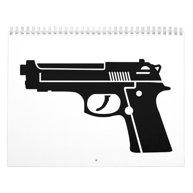 Calendario Arma negro (Tapa)