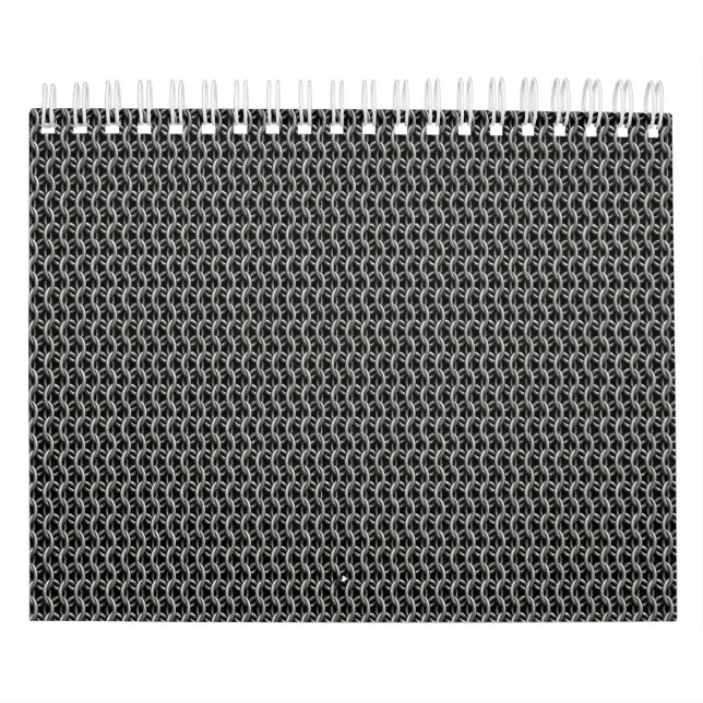 Calendario Armadura medieval de cota de malla (Tapa)
