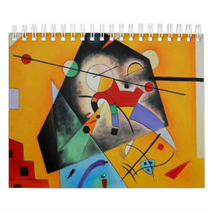 Calendario Armonía tranquila Wassily Kandinsky