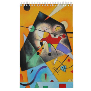 Calendario Armonía tranquila Wassily Kandinsky