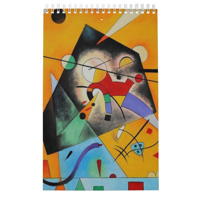 Calendario Armonía tranquila Wassily Kandinsky (Tapa)
