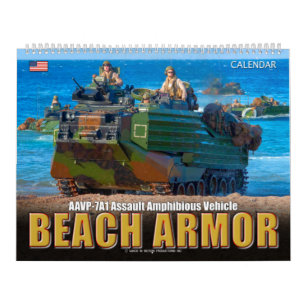 Calendario ARMOR DE PLAYA - Vehículo anfibio de asalto