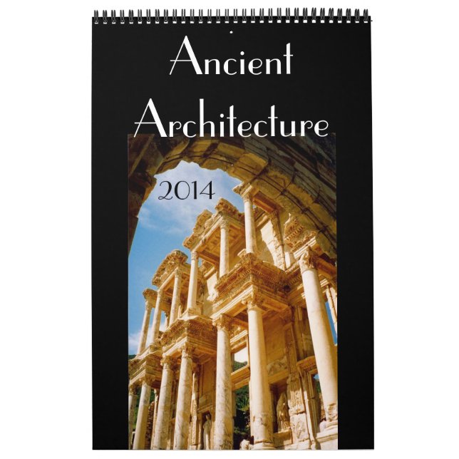 Calendario arquitectura antigua 2014 (Tapa)