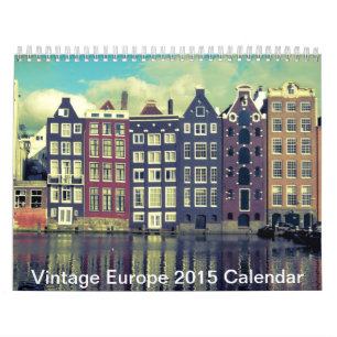 Calendario Arquitectura del paisaje de la vieja Europa Calend