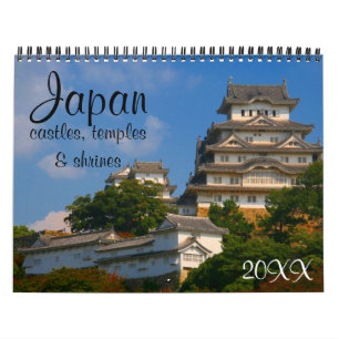 Calendario arquitectura japonesa 2025