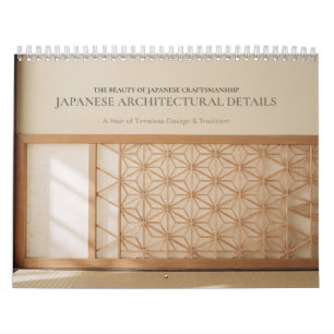 Calendario Arquitectura Japonesa Tradicional