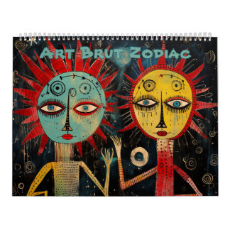 Calendario Art Brut Zodiac Calendar
