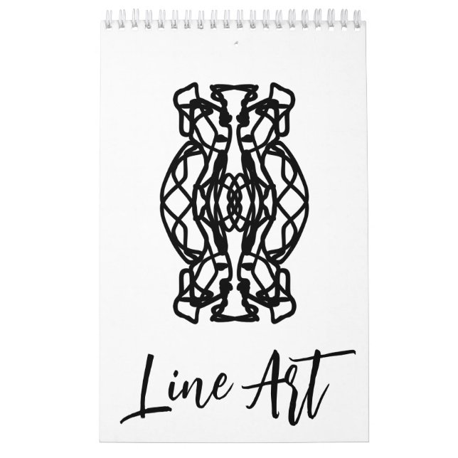 Calendario art line calendar (Tapa)