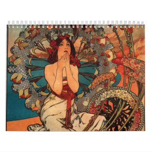 Calendario Art Nouveau