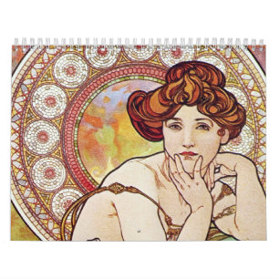 Calendario Art Nouveau