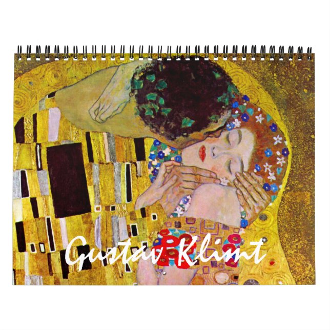 Calendario Art Nouveau vintage, Gustav Klimt Bella Artes (Tapa)