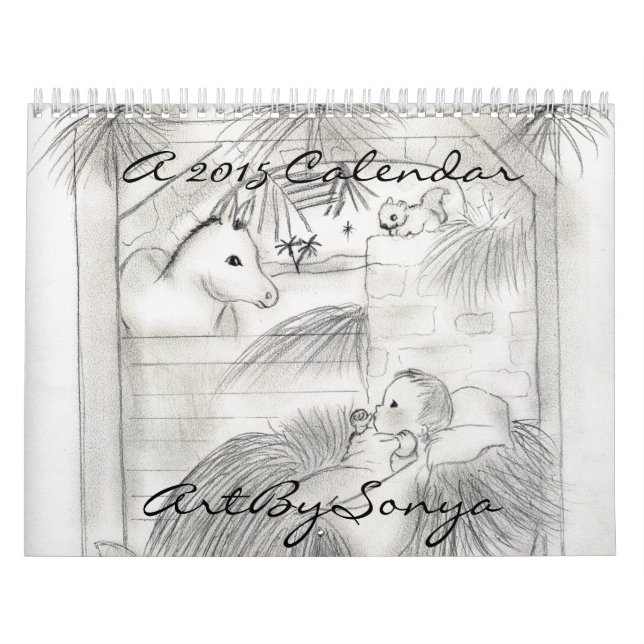 Calendario ArtBySonya 2015 - Oma (Tapa)