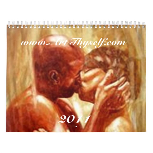 Calendario Arte 2011 de los amantes (Tapa)