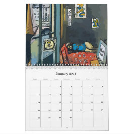 Calendario Arte abstracto de Nueva Orleans