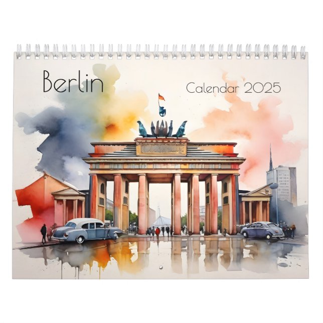 Calendario Arte acuático de Berlín (Tapa)