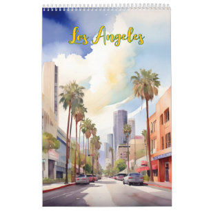 Calendario Arte acuático de Los Ángeles