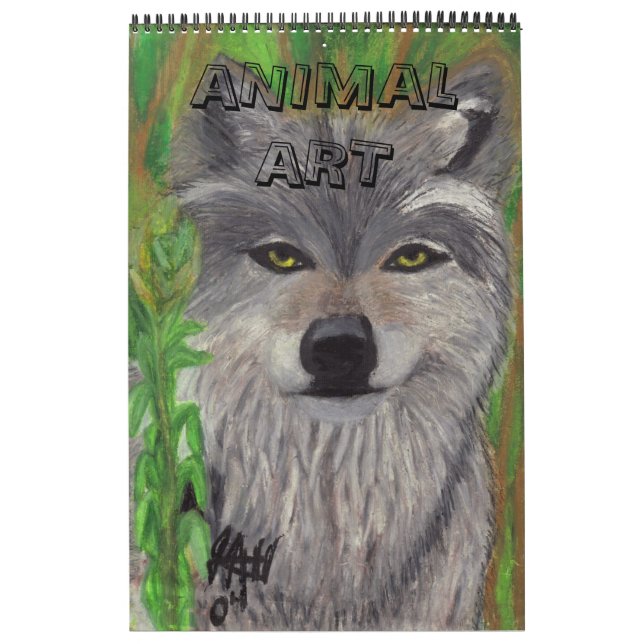 CALENDARIO ARTE ANIMAL  (Tapa)
