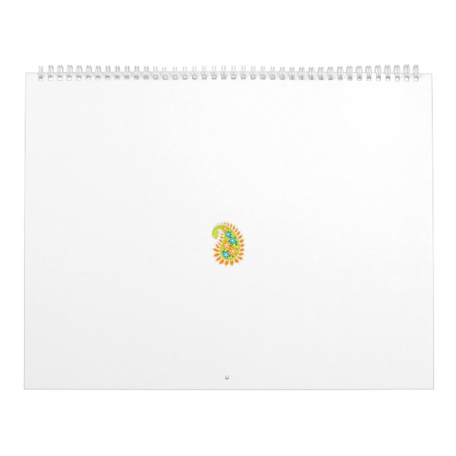 Calendario arte, círculo, evento, diseño floral, fuente, moti (Tapa)