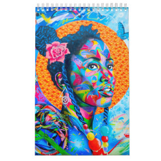 Calendario Arte colorido