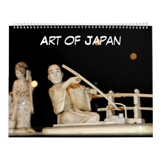 Calendario arte de 12 meses de Japón