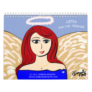 CALENDARIO ARTE DE ALENTAMIENTO ESCUCHA EL MENSAJE ANGEL