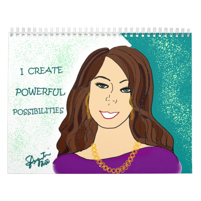 CALENDARIO ARTE DE ALENTAMIENTO - POSIBILIDADES PODEROSAS (Tapa)