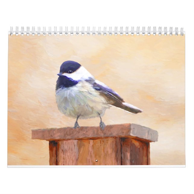 Calendario Arte de aves silvestres (Tapa)