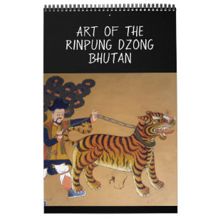 Calendario arte de Bhutan Rinpung