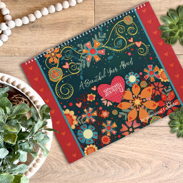 Calendario Arte de citas inspiradoras y hermoso año Inspirivi