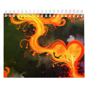 Calendario Arte de corazón