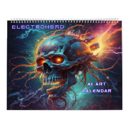 Calendario Arte de Electrohead AI