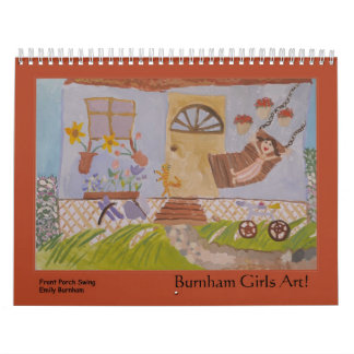 Calendario ¡Arte de los chicas de Burnham!