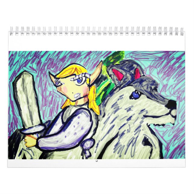 Calendario Arte de los duendes (Tapa)