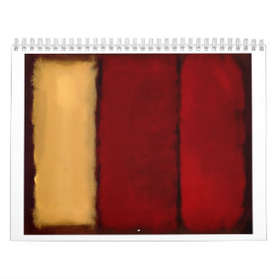 Calendario Arte de Mark Rothko en estilo digital